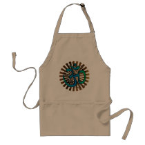Abstract-om-4 aprons by Deepsy Abstract-om-4 aprons