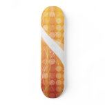 Abstract Orange Custom Skateboard Abstract Orange Custom Skateboard