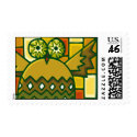 Abstract Owl Postage postage by forbes1954 Abstract Owl Postage postage