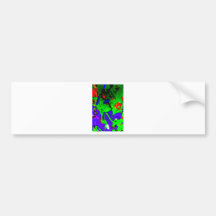 Abstract Paint 7872, Edit C, 2013.tif Bumper Sticker