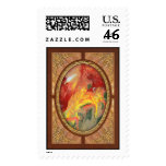 Abstract - Paint - In a state of flux Postage