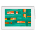Abstract Painting 02 cards by artberry Abstract Painting 02 cards