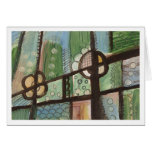 Abstract Painting 06  Inspired by Troika Pottery Card