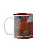 Abstract Painting 29 Fall Festival Coffee Mugs