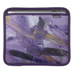 Abstract Painting 41 Purple Madness Sleeve For Ipads