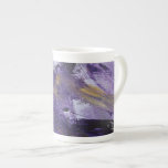 Abstract Painting 41 Purple Madness Bone China Mugs