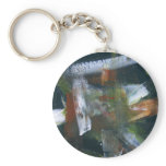 Abstract Painting 50 November Rain Keychains