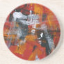 Abstract Painting 57 Shaken Up Drink Coaster