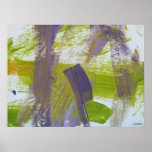 Abstract Painting 58 Iris Print