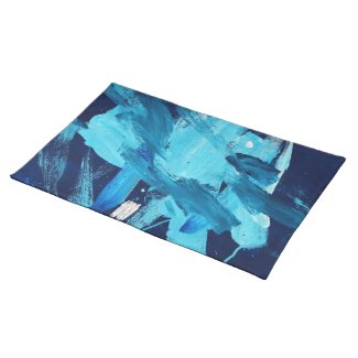 Abstract Painting 68 Ocean Tide Placemat