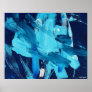 Abstract Painting 68 Ocean Tide Poster
