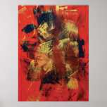 Abstract Painting 6 The Orient Posters