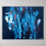 Abstract Painting 83 Independence Poster