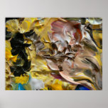 Abstract Painting (Detail) #821_B Print