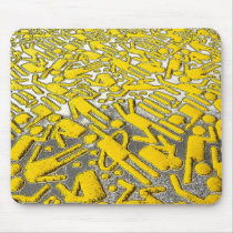 Abstract painting figure mousepads
