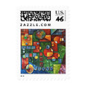 Abstract Painting (Geometric Forms) Small Postage postage