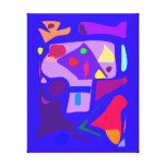 Abstract Painting Happiness Good Luck Joy 127 Stretched Canvas Prints