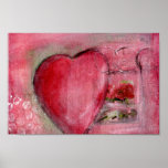 abstract painting poster