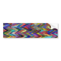 Abstract painting styled background bumper stickers