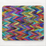 Abstract painting styled background mouse pad
