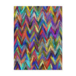 Abstract painting styled background post cards