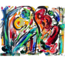 Abstract Painting T-shirt