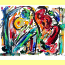 Abstract Painting T-shirt