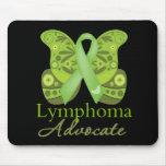 Abstract Paisley Butterfly - Lymphoma Advocate Mouse Pads
