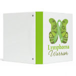 Abstract Paisley Butterfly - Lymphoma Warrior Vinyl Binders