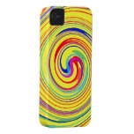 Abstract pattern lollipop iphone 4 cases