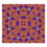 Abstract Pattern red Photo Print