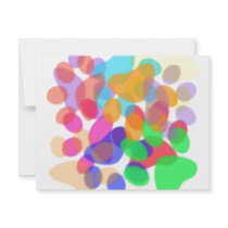 Abstract Paw Prints Invitation by SjStevenson Abstract Paw Prints Invitation