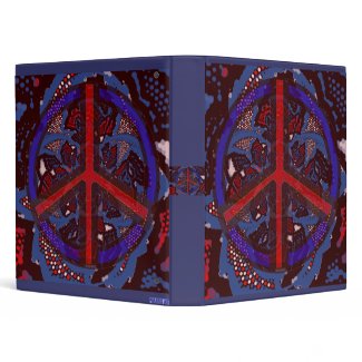 Abstract Peace Binder binder