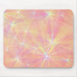 Abstract peachy pink and sparkly mouse mats