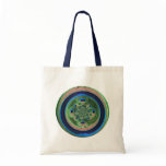 Abstract Peacock Tote Bag