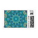 Abstract Peacock Feathers Postage postage by naturetees Abstract Peacock Feathers Postage postage