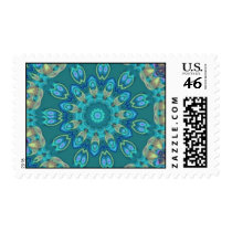 Abstract Peacock Feathers Postage postage by naturetees Abstract Peacock Feathers Postage postage