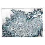 Abstract Peacock Placemat