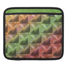 Abstract "Pearled Block" pattern Sleeve For iPads