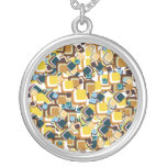 Abstract Pendant Necklace