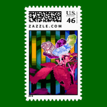 Abstract Perspective postage