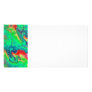 Abstract Personalized Photo Card