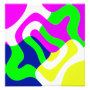 abstract photoenlargement