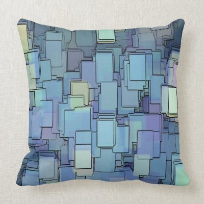 abstract pillow by GeoKip