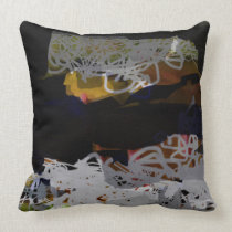 abstract pillow design