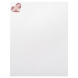 Abstract Pink Heart letterhead