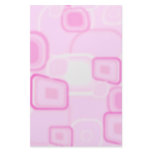 Abstract Pink Square Stationary Stationery Paper