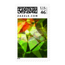 Abstract Polygons 159 Postage Stamps