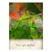 Abstract Polygons 162 Invites