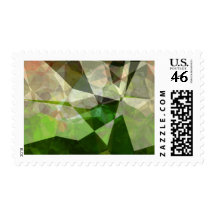 Abstract Polygons 163 Postage Stamp